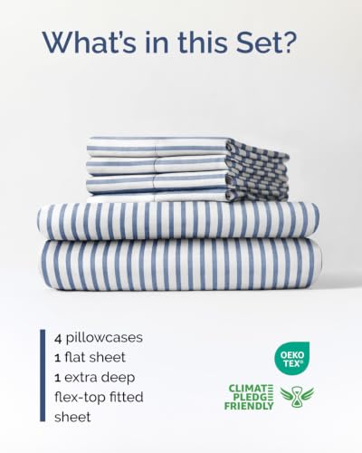 Flex Top Split Head King 6 Piece Sheet Set