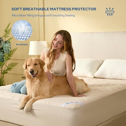 2 Pack Waterproof Mattress Protector California King Size (2 Count)