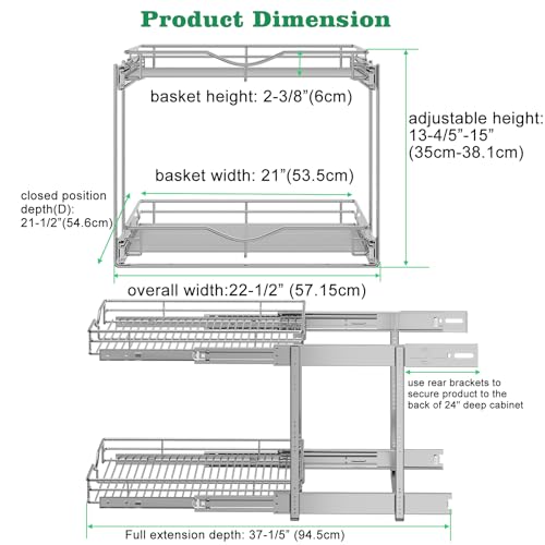 Pull Out Cabinet Organizer