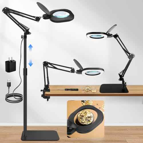 15X Real Glass Magnifying Lamp
