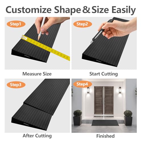1.6" Rise Threshold Ramps for Doorways