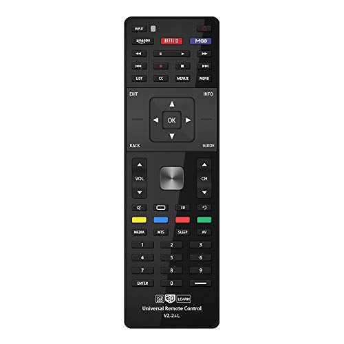 Universal TV Remote for Almost All Vizio LED LCD 3D Smart E Series TV Smart Internet Apps with Amazon