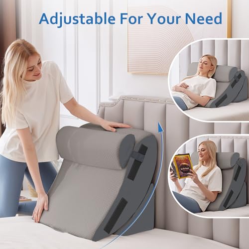 5Pcs Wedge Pillow Set for After Surgery (5 Count)