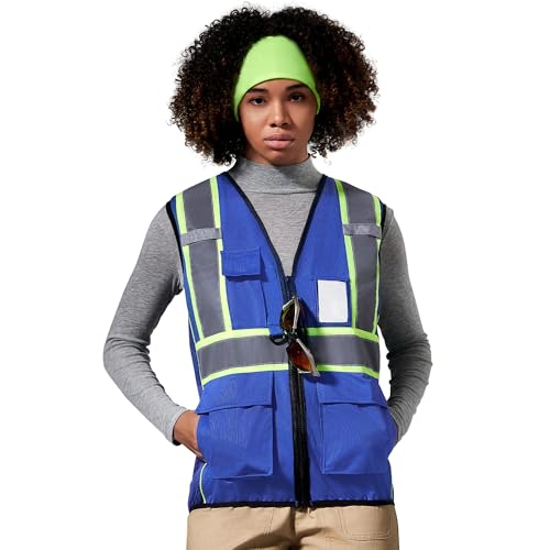 Blue work vest
