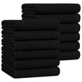 100% Cotton Oversized Waffle Weave Kitchen Towels 12 (12 Count)