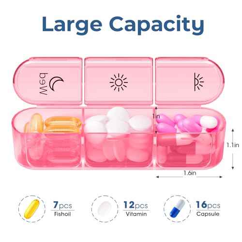 Pill Organizer 3X a Day