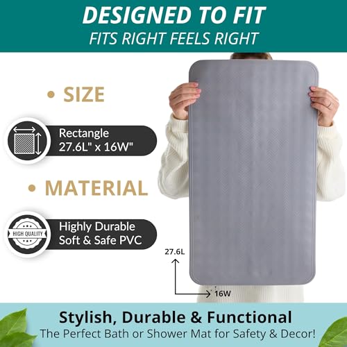 Non Slip Bath Mat for Tub and Shower Floors