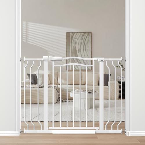 29.9 43.7 in Wide Baby Gate for Stairs Doorways