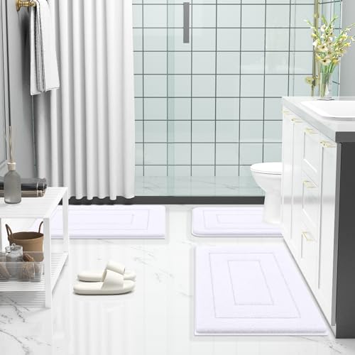 Microfiber Bathroom Rugs 24x16