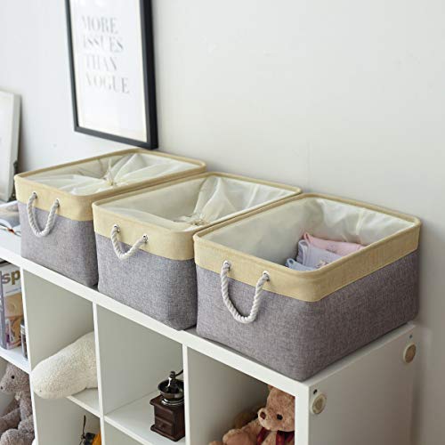 Storage Baskets for Organizing (3 Count)