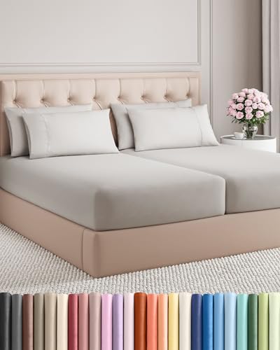 Split King 7 Piece Bed Sheet Set