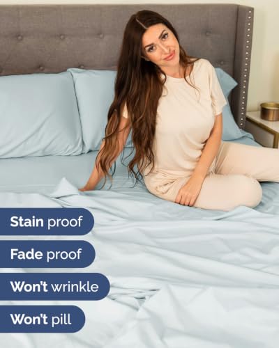 Extra Deep Flex Top Split Head King Sheet Set