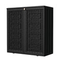 Outdoor Storage Cabinet Waterproof with Shelf