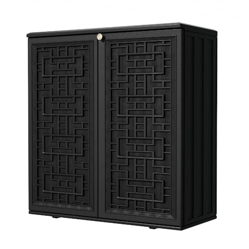 Outdoor Storage Cabinet Waterproof with Shelf