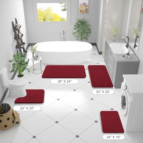 Bathroom Runner Rugs 59x24