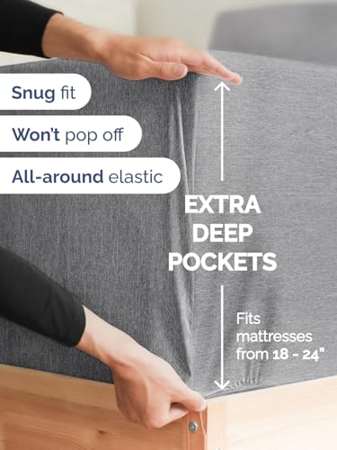 Extra Deep Split King Sheet Set