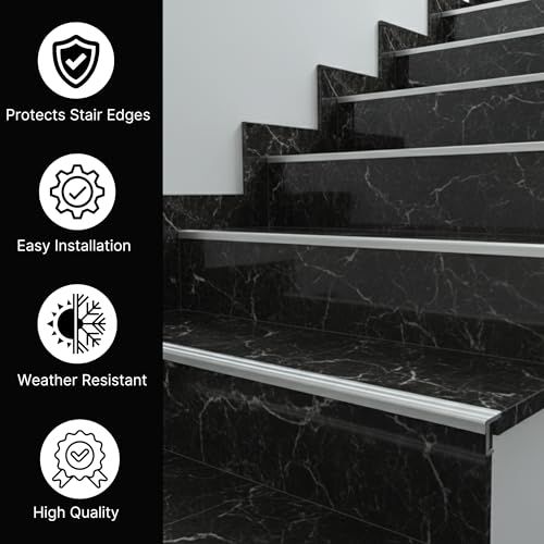Aluminum Stair Nosing 36" (36 Foot)