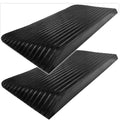 3" Rise Rubber Power Wheelchair Scooter Threshold Ramp (2 Count)