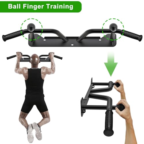 Wall Mount Pull Up Bar Heavy Duty Steel Joist Mount Chin Up Bar