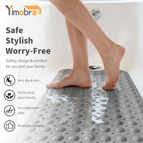 Non Slip Bath Mat for Tub 40x16