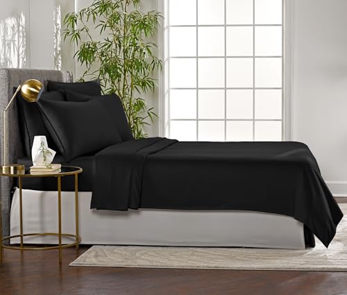Twin Sheets Genuine 100% Organic Viscose Derived from Bamboo Bed Sheet Set