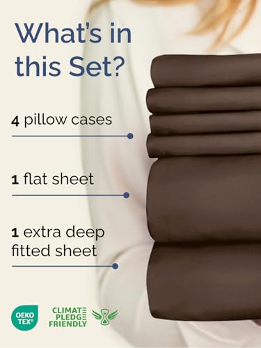 Extra Deep Cal King Sheet Set