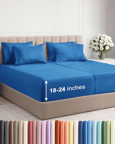 Extra Deep Split King Sheet Set