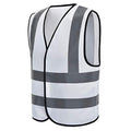 white safety vest