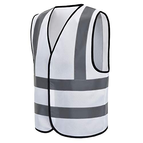 white safety vest