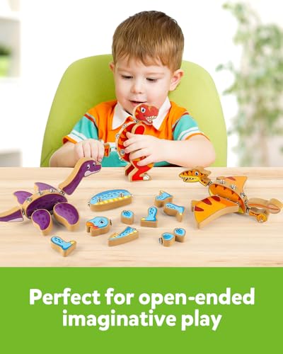 Dinosaur Snap Together Building Toys