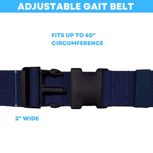 Gait Belt with Plastic Buckle by LiftAid