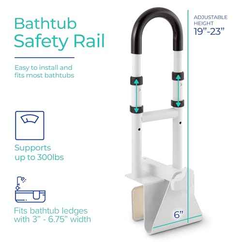 Adjustable Bathtub Grab Bar