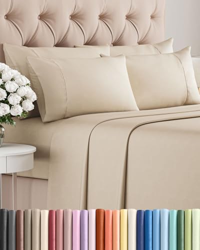 Full 6 Piece Bed Sheet Set