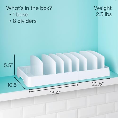 StoraLid Food Container Lid Organizer
