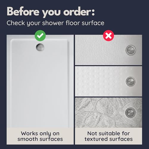 Square Shower Mat Non Slip Anti Mold 21x21 Anti Slip Shower Mat