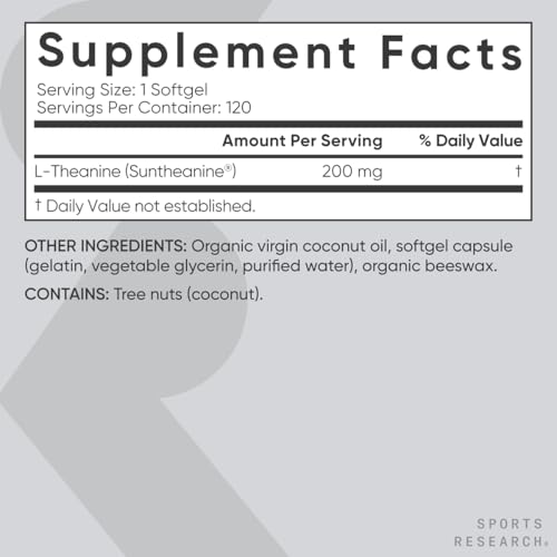 L Theanine 200mg with Suntheanine® (120 Count)