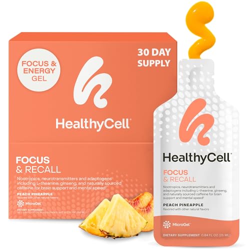Focus & Recall Daily Liquid Brain Supplement (30 Count)
