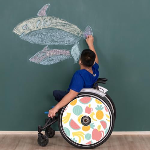 Designer Cover for Wheelchair Wheels (2 Count)