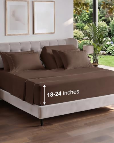 Extra Deep Flex Top Split Head King Sheet Set