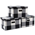 Collapsible Storage Bin with Lid [3 (3 Count)
