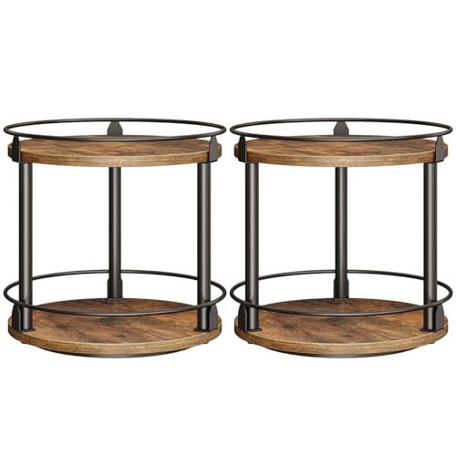 Spice Rack Set of 2 Lazy Susan Organizer (2 Count)