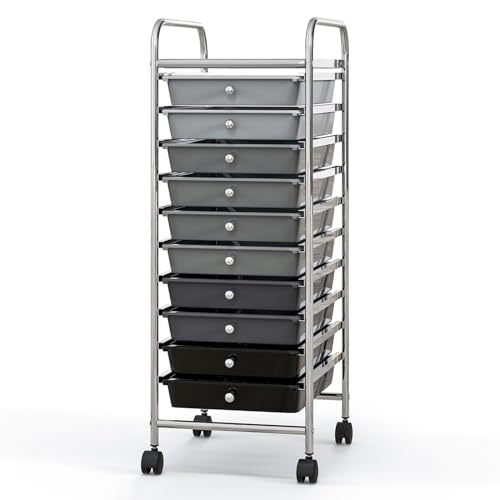 10 Drawer Storage Cart w