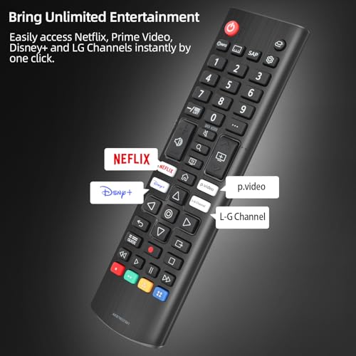 Universal Remote Control Replacement for LG