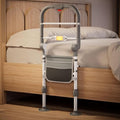 Bed Rails for Elderly Adults Safety Foldable Bed Assist Rail with Adjustable Height