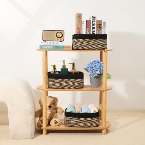 Small Storage Baskets for Organizing (4 Count)