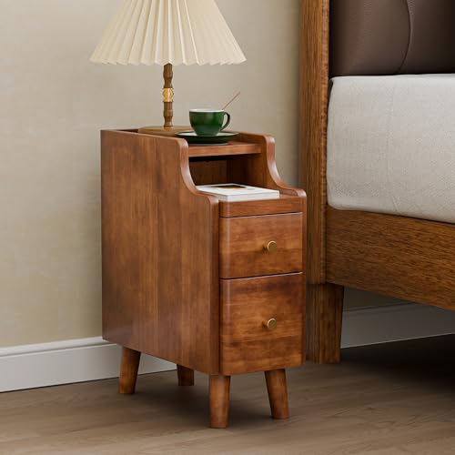 Nightstand with Drawers Set 2