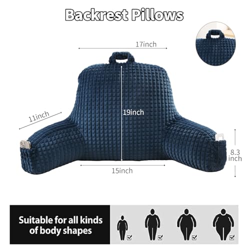 Reading Pillow with Arms for Bed Sitting