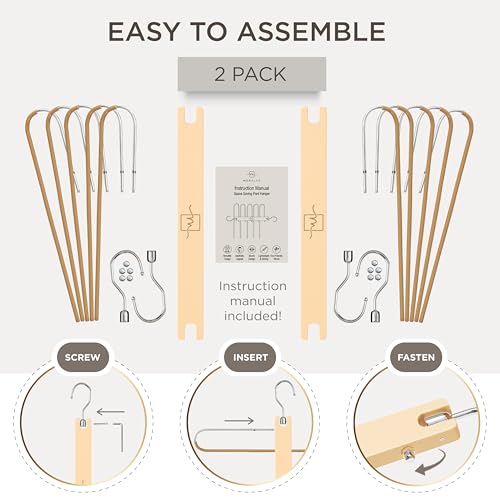 Pants Hangers Space Saving (2 Count)