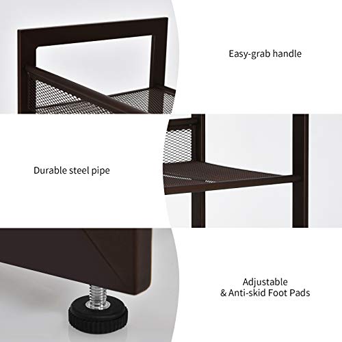4 Tier Metal Shoe Rack