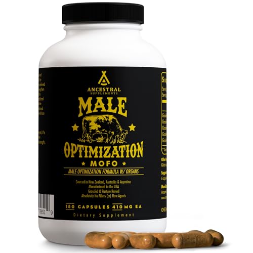 Mofo Men's Beef Organ Capsule Supplement (180 Count)